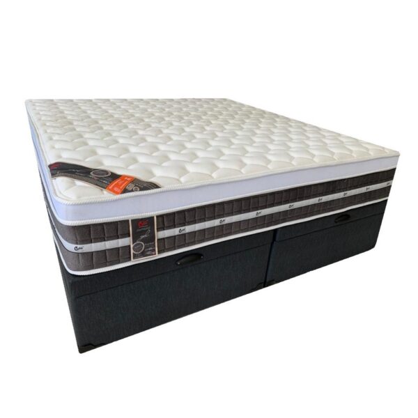 Conjunto Baú Castor Queen Size Premium Gel 158x198x77cm - Image 2