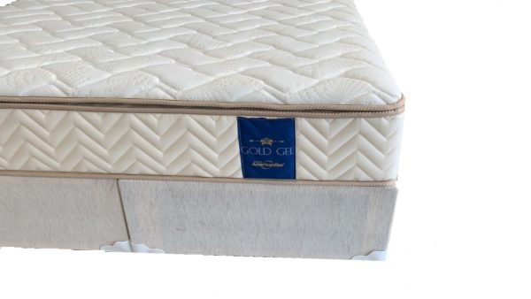 Conjunto Box Queen  Americanflex  Gold Gel  158x198x66cm - Image 2