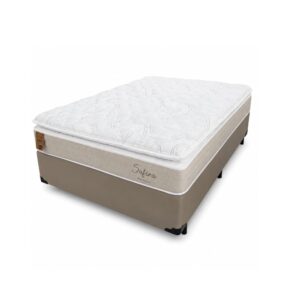 Conjunto Box Vale Safira Casal 138 x 188 x 69 cm