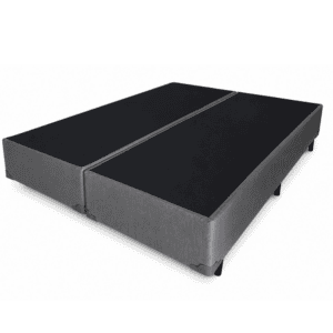 Box Universal King size 193 x 203 cm Linhão Cinza Claro