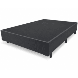 Box Casal 138 x 188 cm Cinza Escuro